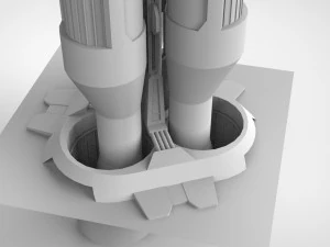 Sci fi modular environment 6 3D Model