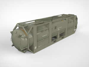 Sci fi container 2 3D मॉडल