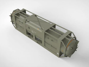 Sci fi container 2 3D Model