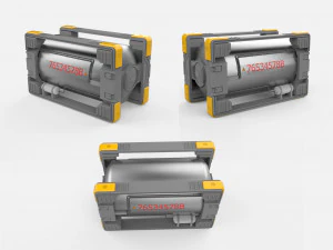 Sci fi container 2 3D Model
