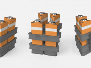Sci fi container 2 3D Model