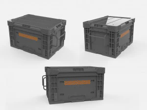 Sci fi container 2 3D Model
