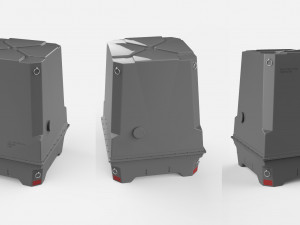 Sci fi container 2 3D मॉडल