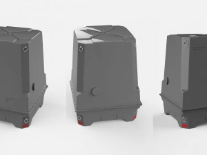 Sci fi container 2 3D Model