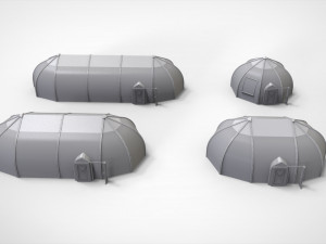Tents 3D मॉडल