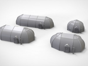 Tents 3D मॉडल
