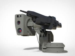 Turret 1 3D मॉडल