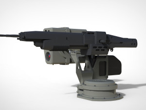 Turret 1 3D मॉडल