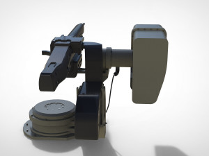 Turret 1 3D मॉडल