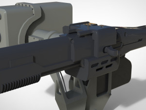 Turret 1 3D मॉडल