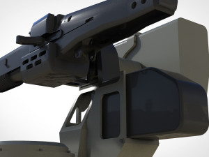 Turret 1 3D मॉडल