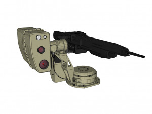 Turret 1 3D मॉडल