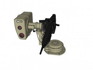 Turret 1 3D मॉडल