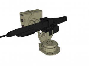 Turret 1 3D मॉडल