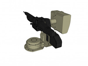 Turret 1 3D मॉडल