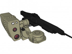 Turret 1 3D मॉडल
