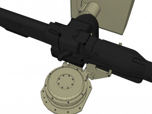 Turret 1 3D मॉडल