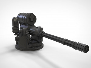 Turret 2 3Dモデル