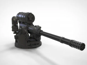 Turret 2 3D Model