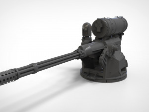 Turret 2 3Dモデル