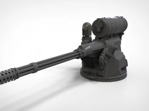 Turret 2 3D Model
