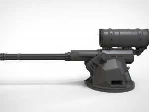 Turret 2 3D Model