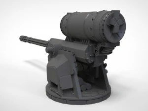 Turret 2 3D Model