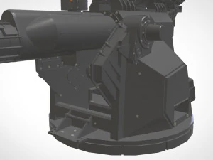 Turret 2 3D Model