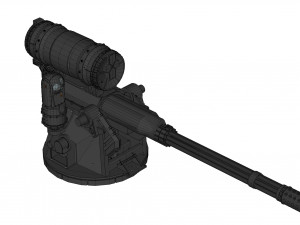 Turret 2 3Dモデル