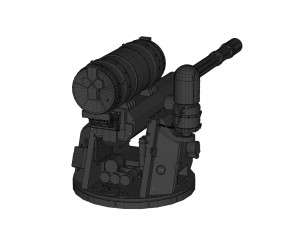Turret 2 3Dモデル