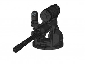 Turret 2 3Dモデル