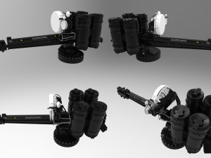 Turret 3 3D मॉडल