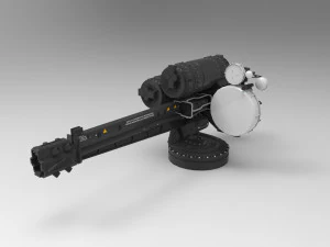 Turret 3 3D Model