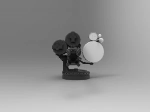 Turret 3 3D Model