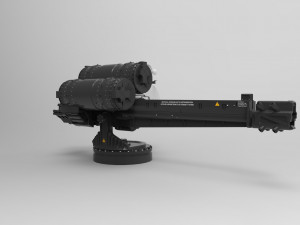 Turret 3 3D मॉडल
