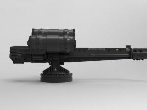 Turret 3 3D मॉडल