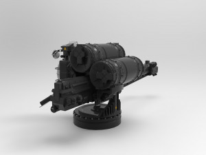 Turret 3 3D मॉडल