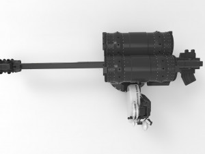 Turret 3 3D मॉडल