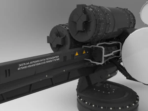Turret 3 3D Model