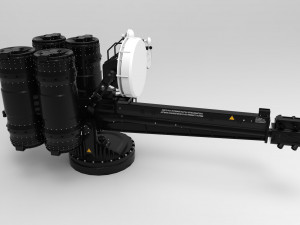 Turret 3 3D मॉडल