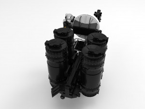 Turret 3 3D मॉडल