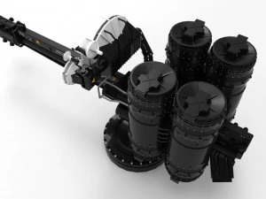 Turret 3 3D Model
