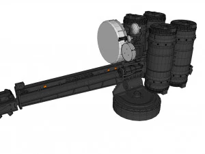 Turret 3 3D Model