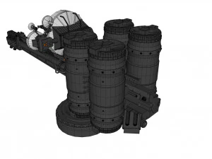 Turret 3 3D Model