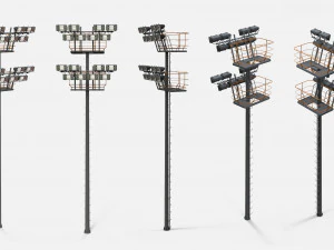 Lighting collection 3D Model