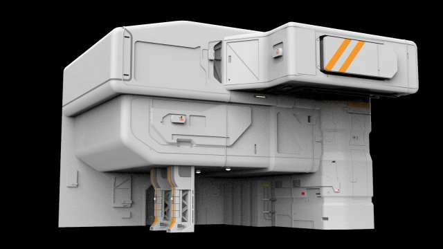 architectural element 9 3D Model .c4d .max .obj .3ds .fbx .stl .blend 
