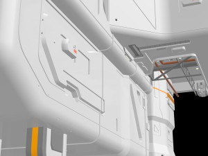 architectural element 9 3D Model