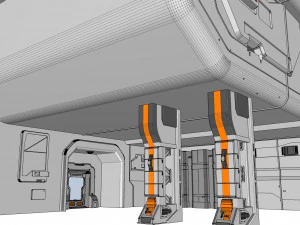 elemento architettonico 9 Modello 3D