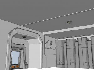 elemento architettonico 9 Modello 3D