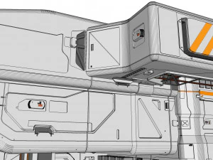 elemento architettonico 9 Modello 3D